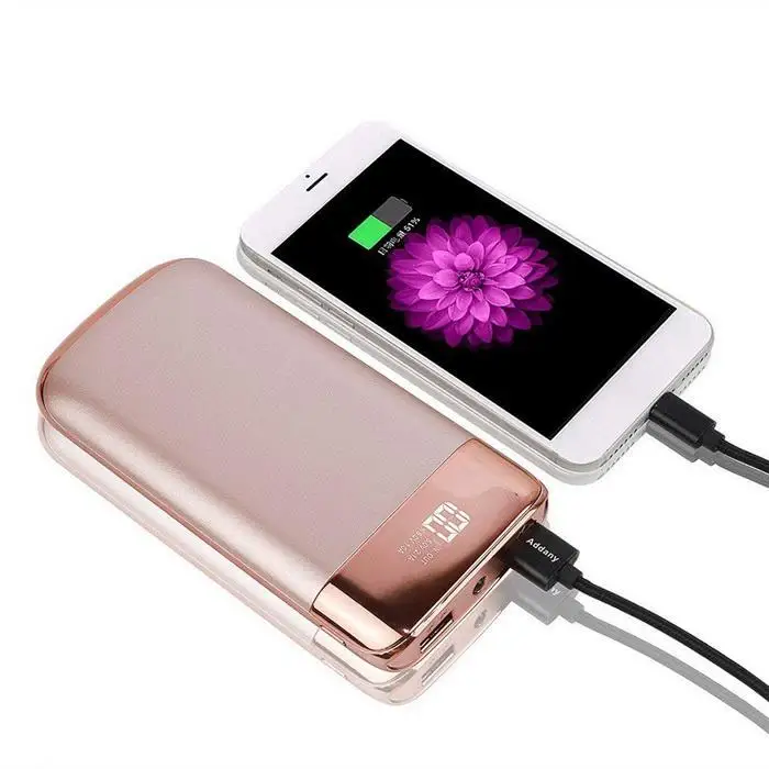 20000mAh полимерный портативный внешний аккумулятор зарядное устройство цифровой дисплей Банк питания