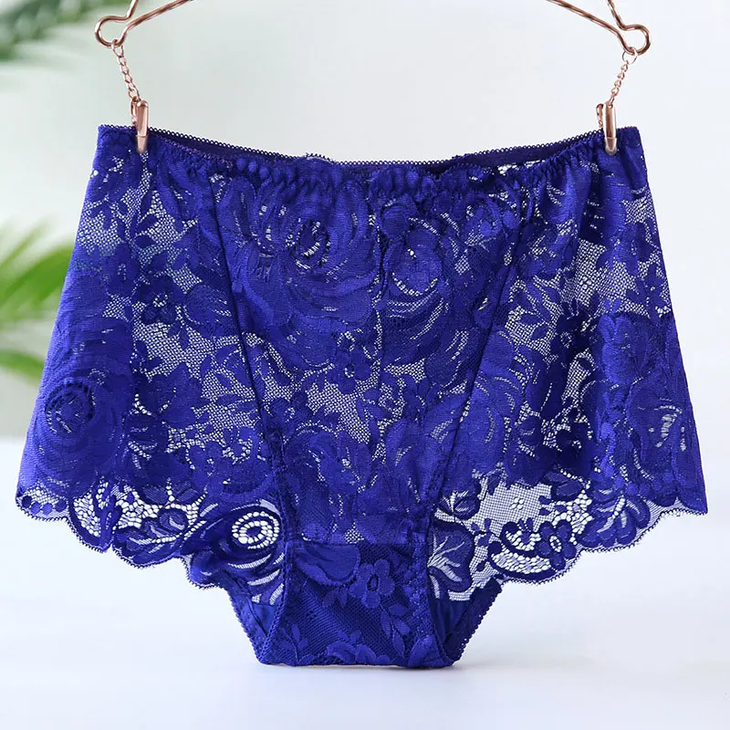 Женские модные сексуальные трусики большие размеры кружевные трусы женские