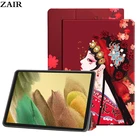 Чехол для Samsung Galaxy Tab A7 Lite 8,7 дюйма, тройной складной чехол-подставка для Samsung Galaxy Tab A7 Lite 8,7 2021