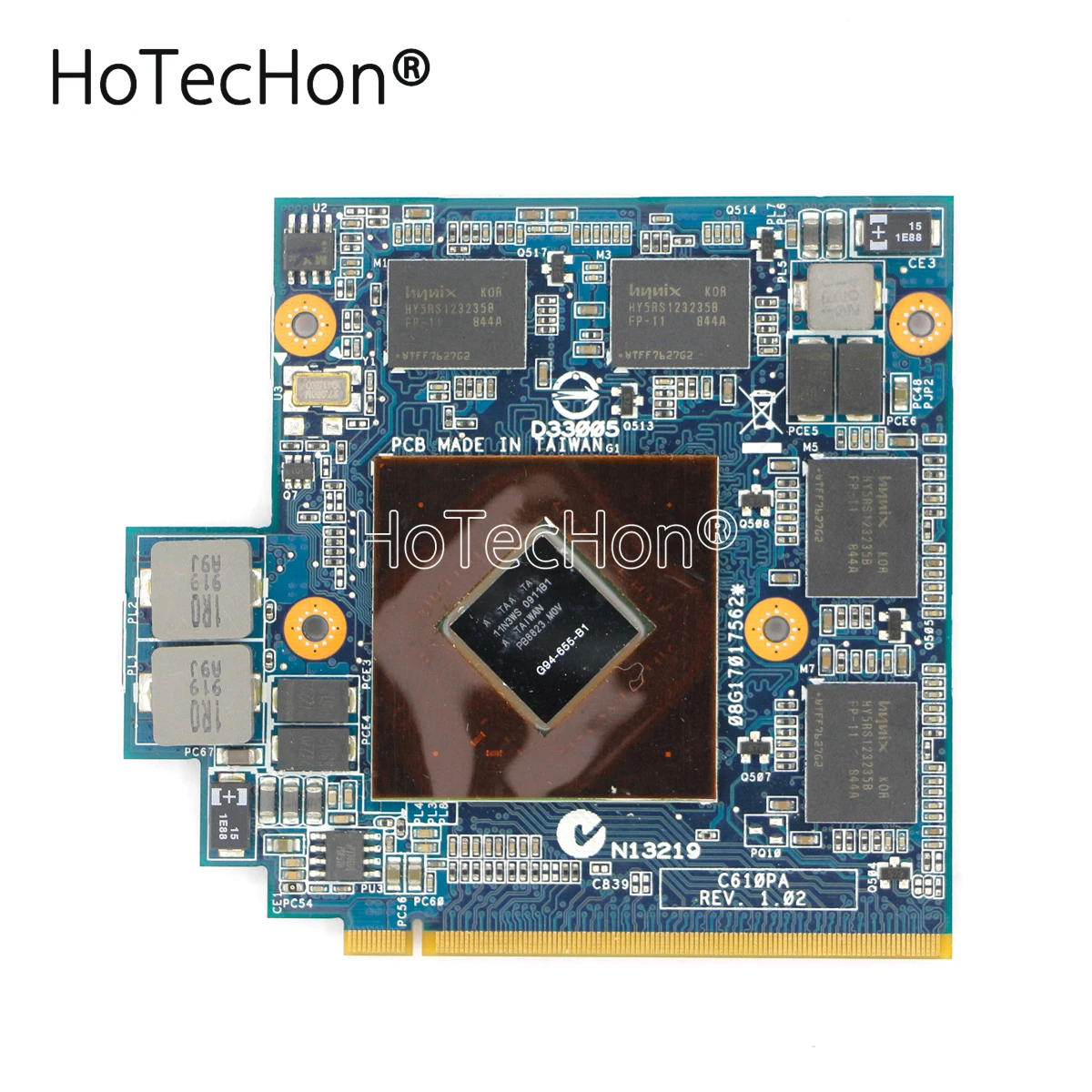 

08G17017562-оригинальная видеокарта GO 9800M GS 512MB-C610PA REV.1.02 для ASUS G61G G71G G72G G50 G50V G50VT