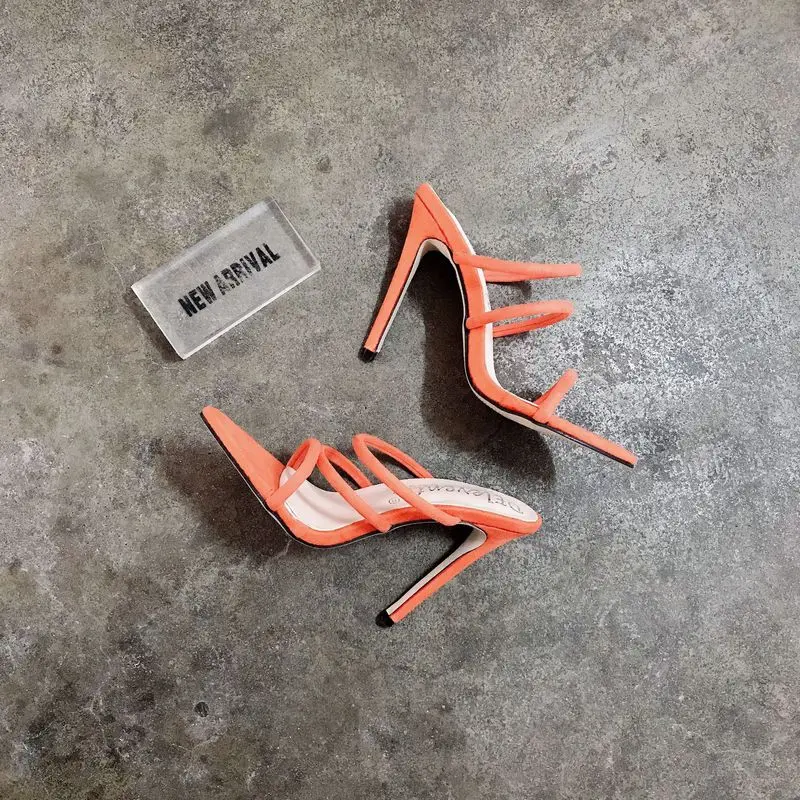 Женские босоножки в римском стиле с вырезами на высоком каблуке|Боссоножки и