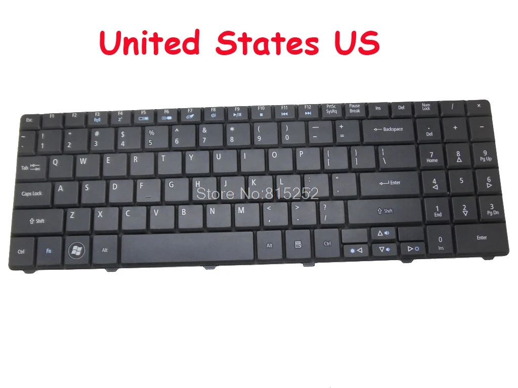 

Laptop Keyboard For ACER E525 English US 9Z.N2M82.B00 9Z.N2M82.B0U 9Z.N2M82.B1D V109902AK1