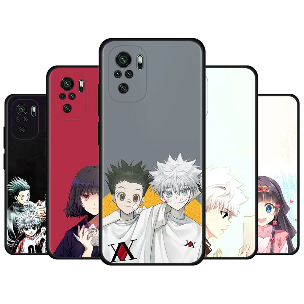 

Hunter X Hunter Phone Case For Xiaomi Redmi Note 9 9S 8 10 7 8 8T 10 9 9T 10 Pro Max 5G 8 2021 Cover Smartphone Coque