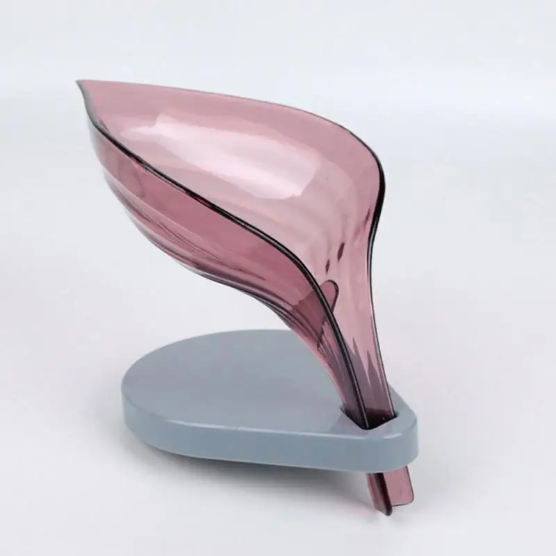 

Leaf Shape Soap Box Drain Soap Holder Box Bathroom Shower Soap Holder Dish Storage Plate Tray Bathroom Supplies Bathroom Gadgets