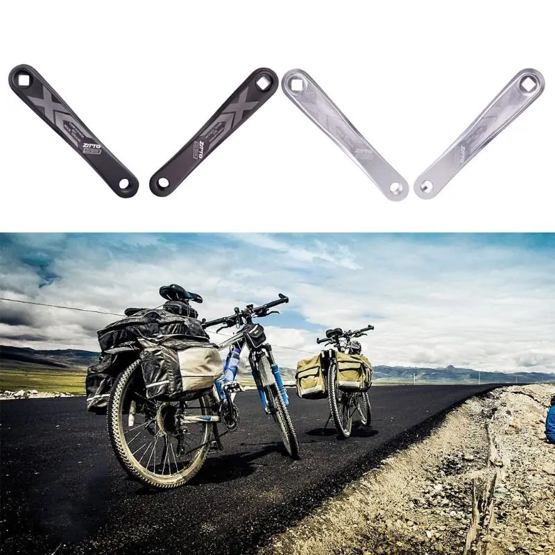 

MTB Mountain Bike Left Side Crank Arm 170mm Square Rhombus Hole Crankset Road Bicycle Left Crank Y4UB