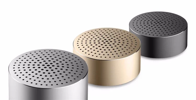Xiaomi Mi портативный Bluetooth динамик беспроводная маленькая круглая Колонка для iphone