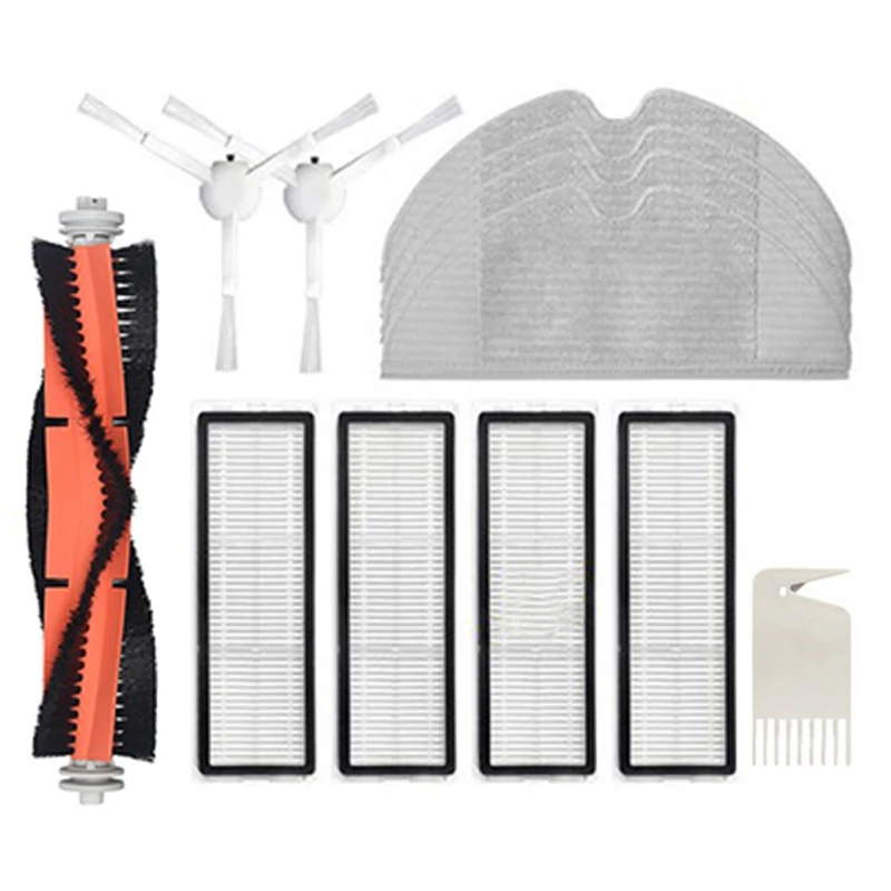 

Promotion!Washable Accessories for Xiaomi Dreame F9 Robot Vacuum Cleaner Replacements Kits Parts,Main Brush Side Brush Filter