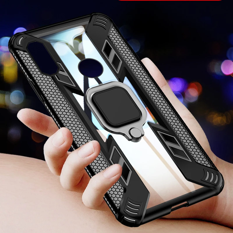 For Redmi Note 8T 7 8 Pro Case for Xiaomi Mi A3 Lite 9T Mi8 Mi9t CC9E CC9 Magnetic Car Holder Armor Full Back Cover | Мобильные