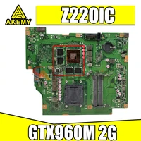 new z220ic main_bd dis aio motherboard for asus z220ic z220i desktop mainboard gtx960m tested perfectly