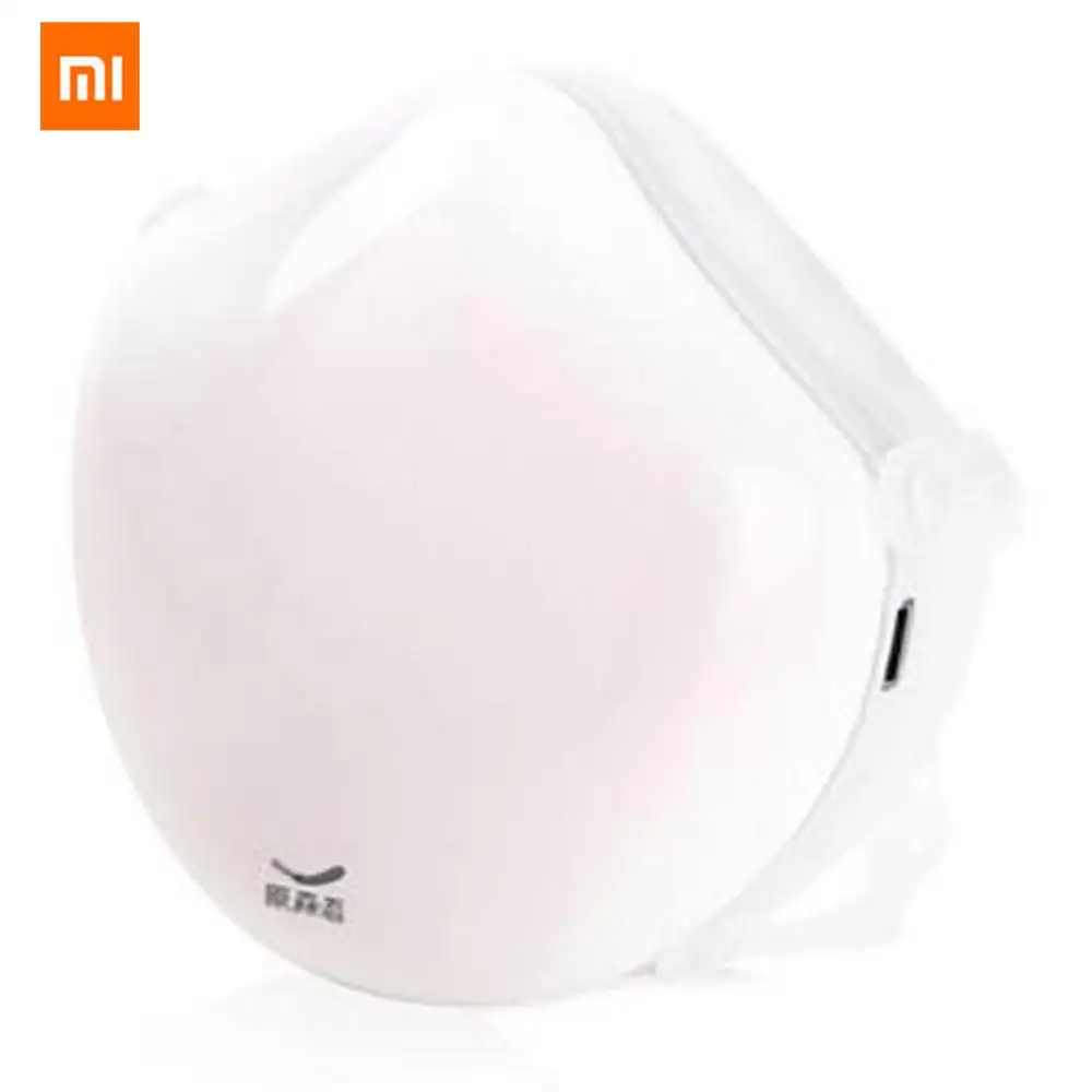 

Оригинальная детская электрическая маска Xiaomi Q8s Mori с фильтрующим элементом, Пыленепроницаемая, без дымки, не задувается воздухом