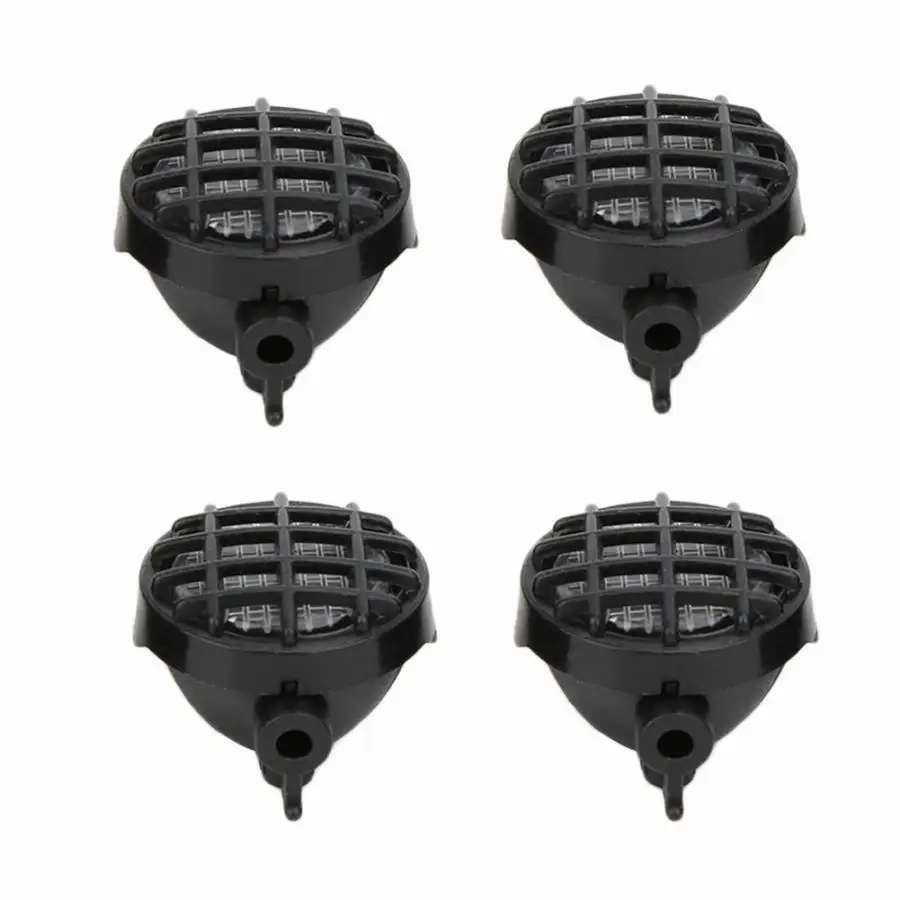 4 шт. универсальная черная круглая/квадратная лампа RC гусеничная крышка для