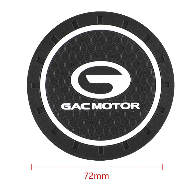 2 шт. автомобильные Нескользящие Коврики Для Стакана Воды Trumpchi Gac Gs4 Gs5 Coupe Ga4 Gs8 Gm8 -