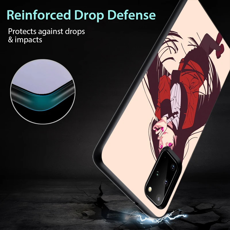 

Comp Gamble for Samsung Note 20 10 9 8 Ultra Plus A91 A81 A71 A51 A42 A41 A31 A21 A12 A11 A01 Black Phone Case