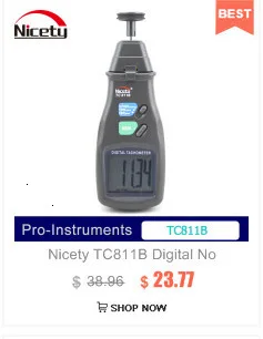Специальное предложение Nicety TC801B 2в1 цифровой вращающийся измерительный инструмент двигатель rpm скорость тестер метр тахометр