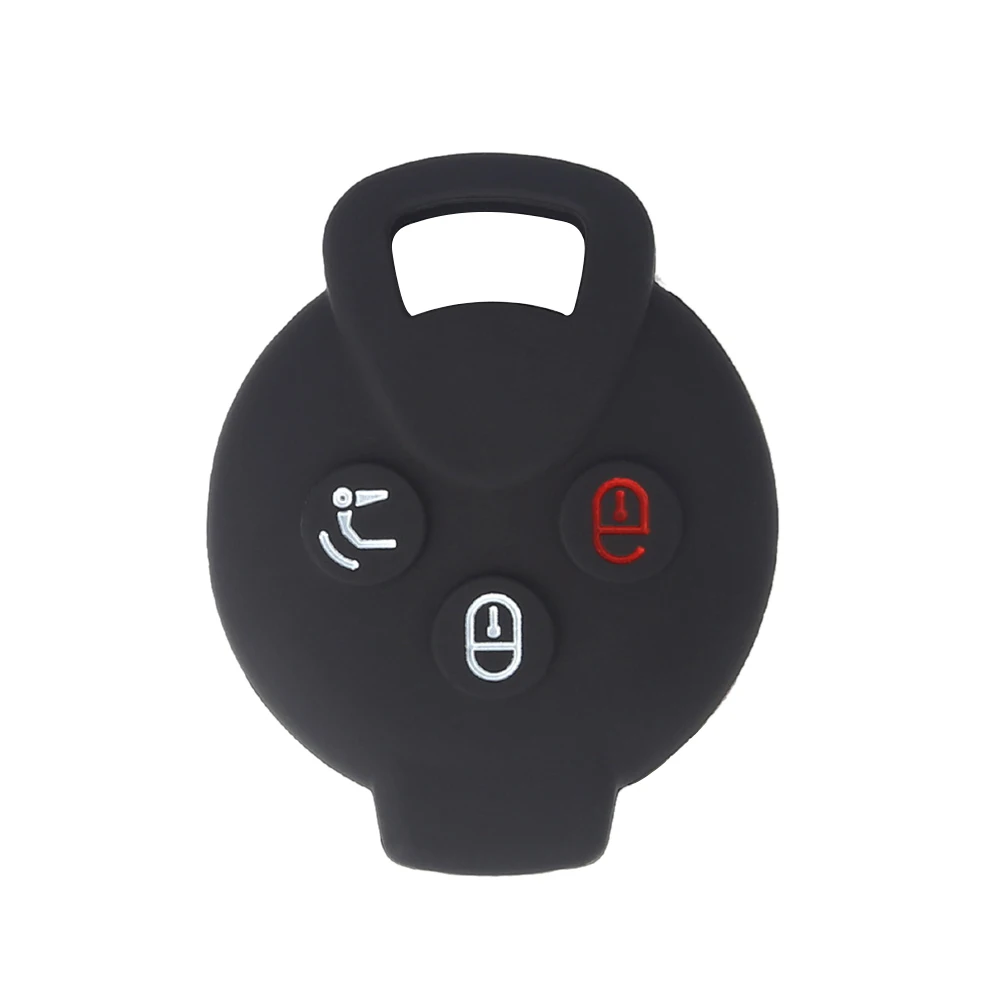 3 кнопки силиконовый чехол для ключей от машины оболочка Fob крышка подходит Mercedes