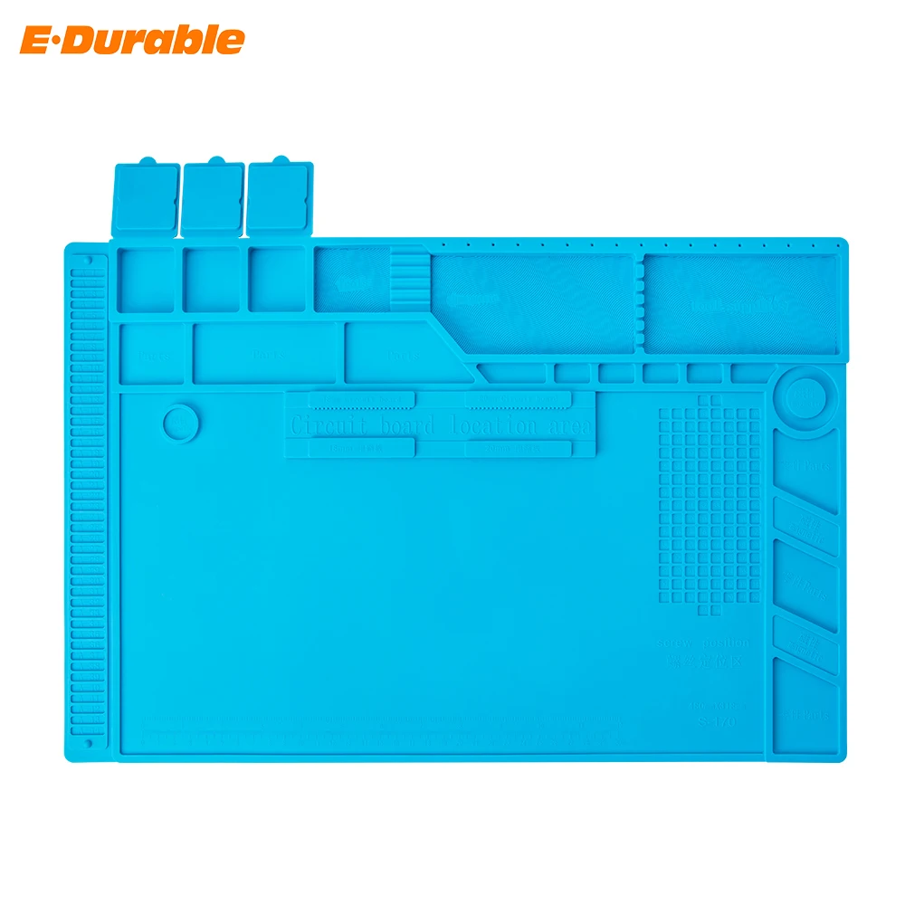 Теплоизоляционный рабочий коврик ESD паяльная станция магнитная термостойкая