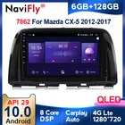 NaviFly 7862 QLED экран 1280*720 Android 10 для Mazda CX5 CX-5 CX 5 2012-2015 Автомагнитола мультимедийный видеопроигрыватель навигация GPS