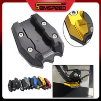 semspeed motorcycle side stand kickstand support extension pad for honda forza 300 forza 250 forza 125 mf13 2017 2018 2019 2020