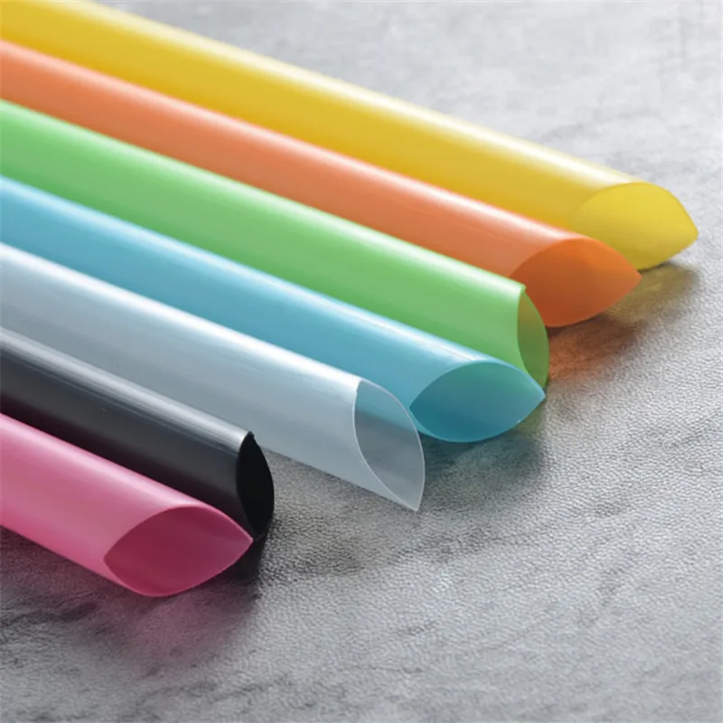 

Extra Wide 1.3cm Colorful Bubble Tea Milk Drinking Straws Individually Wrapped Disposable Big Wide Boba Tea Smoothie Straw