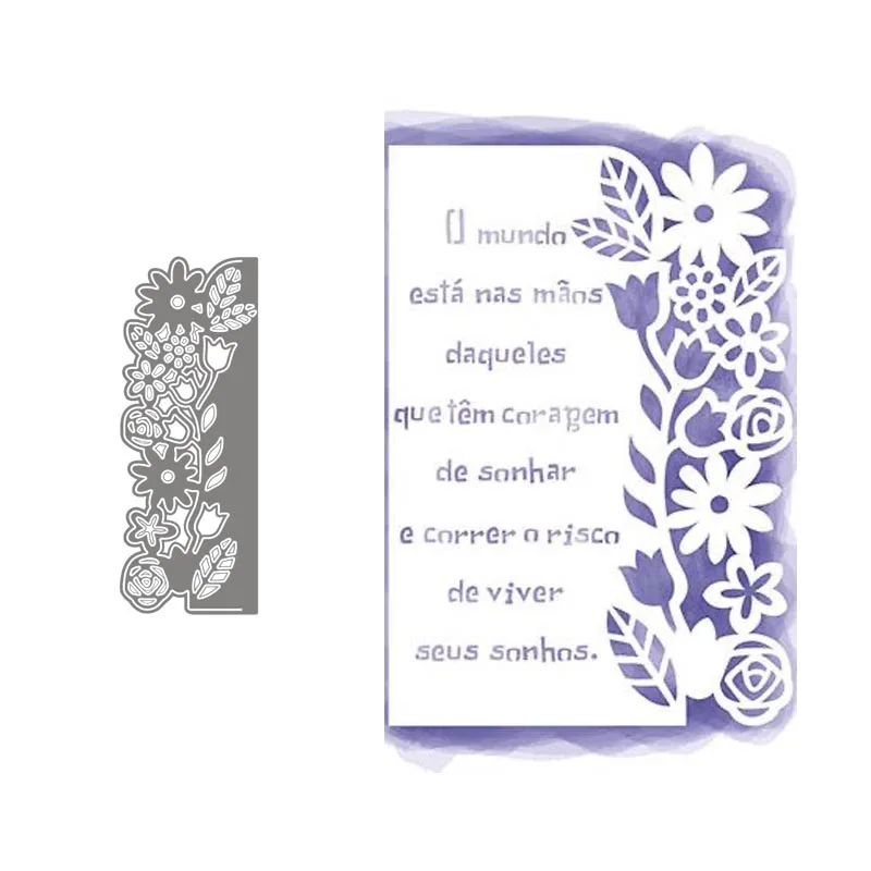 

Metal Cutting Dies Flower Sea Stencil for DIY Scrapbooking Album Embossing Paper Cards Deco Crafts