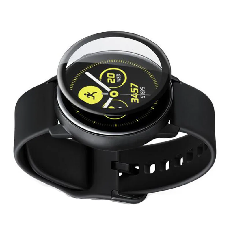Защитное стекло закаленное 9H для Samsung Galaxy Watch active 2 40 мм 44 мм|Смарт-аксессуары| |