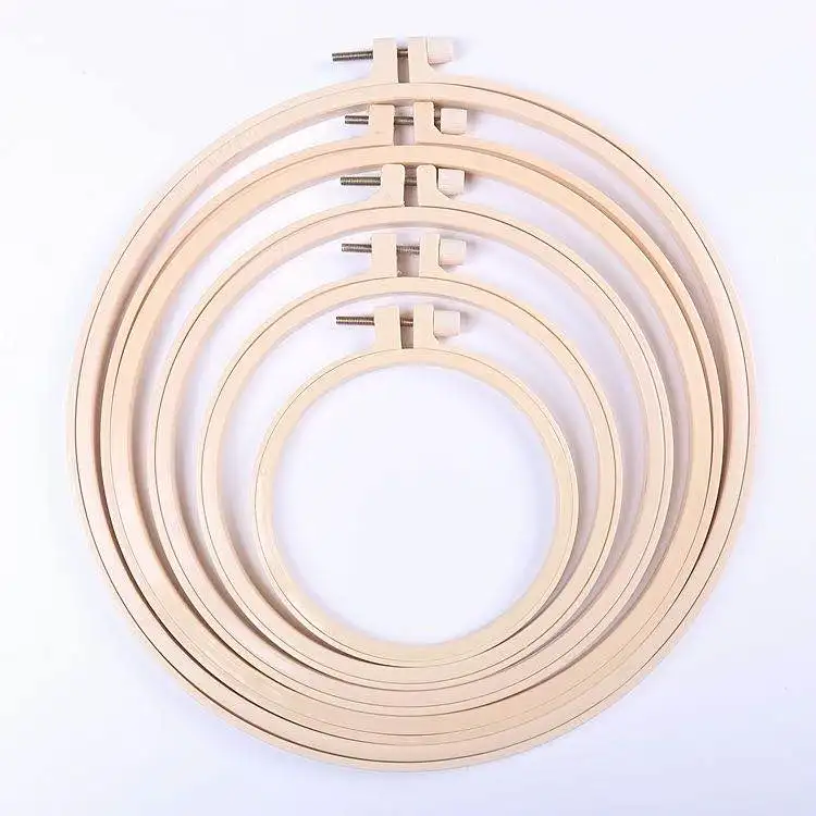 Набор круглых пластиковых обручей для вышивания 13 29 см бамбуковых колец вышивки