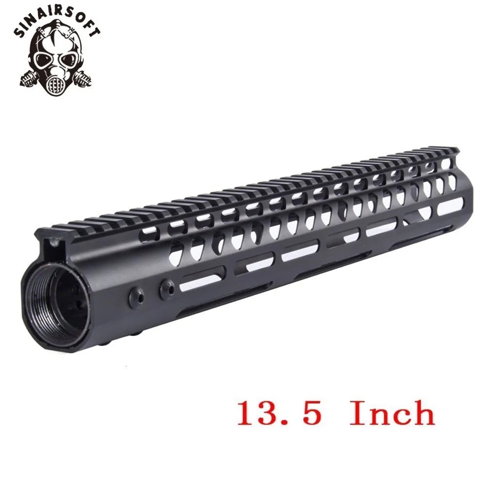 Поплавок ультра тонкий рельс системы Handguard монолитный легкий с бочкой гайка для страйкбола AEG GBB AR15