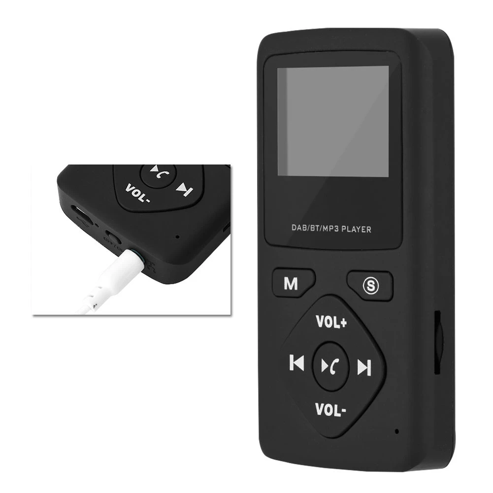 Карманный цифровой радиоприемник SOONHUA DAB BT MP3-плеер радио приемники с наушниками и