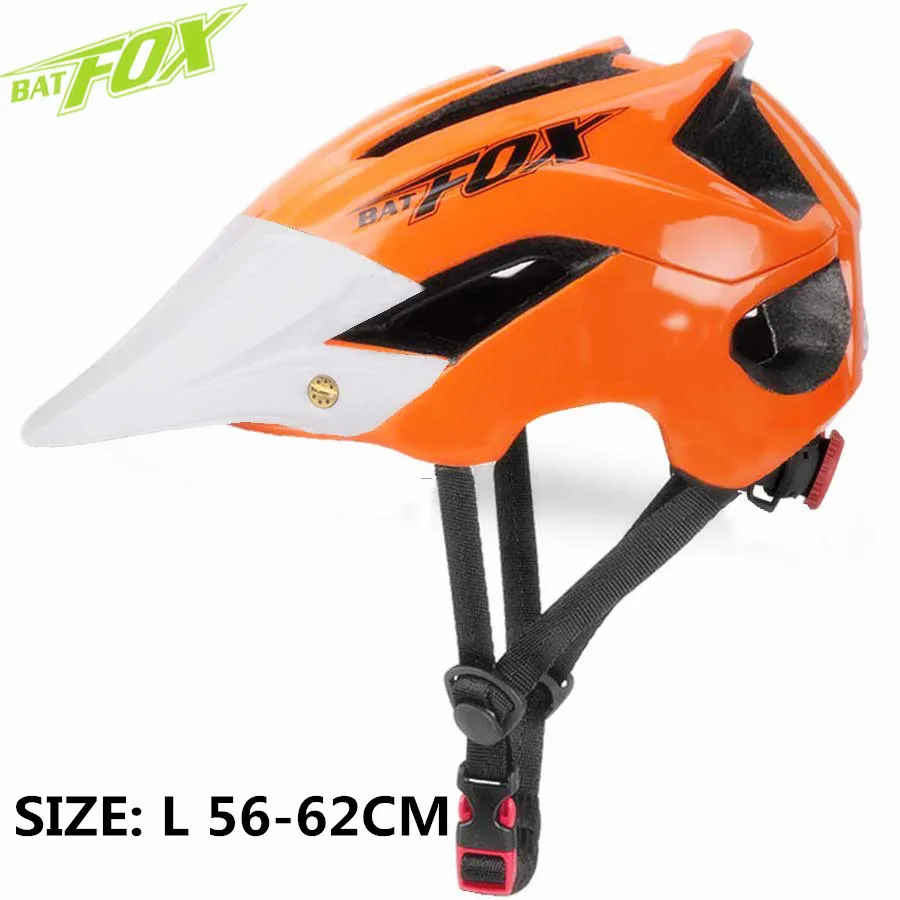 5002 BATFOX оранжевый велосипедный шлем MTB шлем casco bicicleta hombre capacete ciclismo велосипедная Кепка cinelli велосипедный шлем - Цвет: 5002