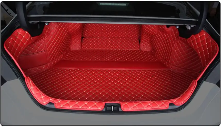 Роскошный 3D коврик для багажника груза защитный Toyota Camry 2018 2019 2020 год| |