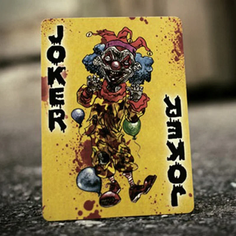 1 шт. повседневные игральные карты зомби 88*63 мм бумажные волшебная покерная карта