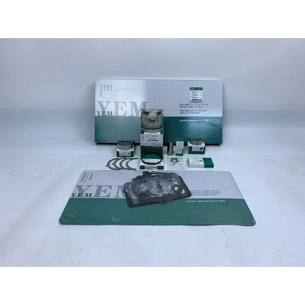 New Aftermaket Engine Part ER1400 Repair Kit With Full Gasket Set Bearings Piston Rings For Kubota |