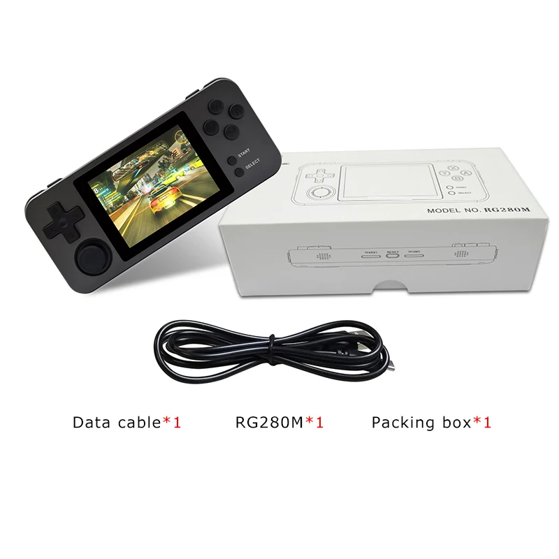 RG280M Mini Retro Handheld Game Console Classic Video Consoles With Open Source For PS1/GBA/GB/MD Player | Электроника
