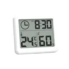 Ультратонкий простой умный электронный комнатный удобный датчик температуры, электронные часы, температурный гигрометр