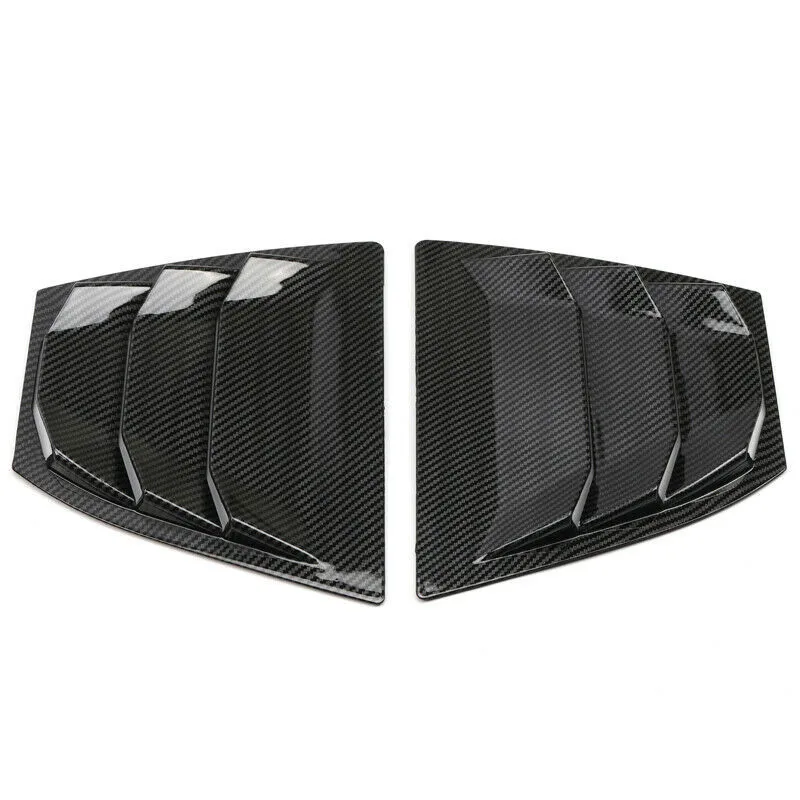 2 шт. боковые жалюзи заднего окна вентиляционный декор легкий в установке