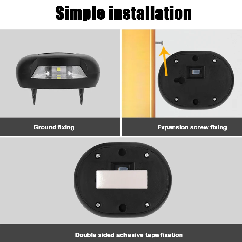 Водонепроницаемый садовый светильник на солнечной батарее беспроводная