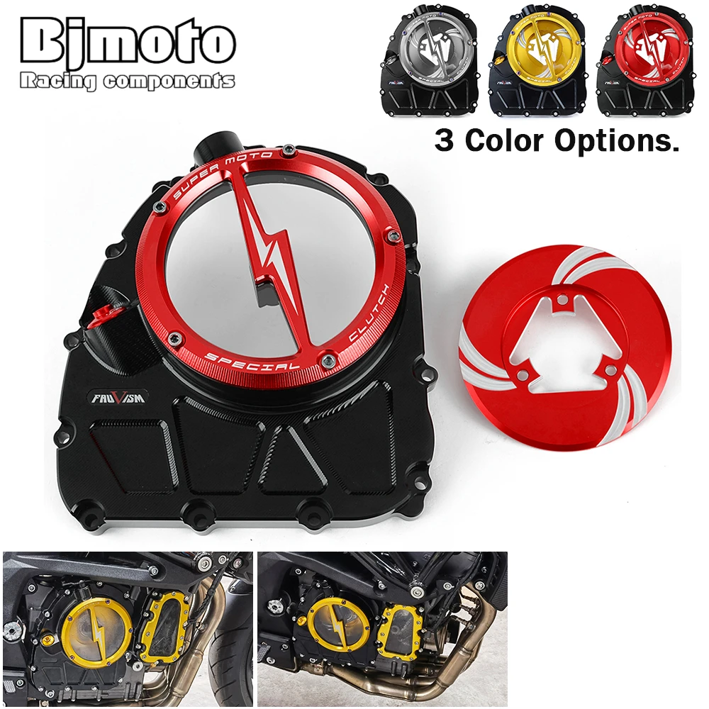 

Motorcycle Engine Clear Clutch Cover Protector Guard For Benelli BN600 TNT600 2020 Clutch Pressure Plate Spring Retainer R