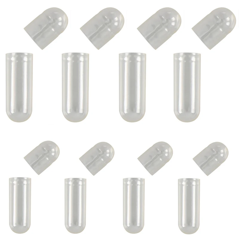 Пустые желатиновые капсулы 00 # 1000 шт. прозрачные разделенные твердые Кошерные