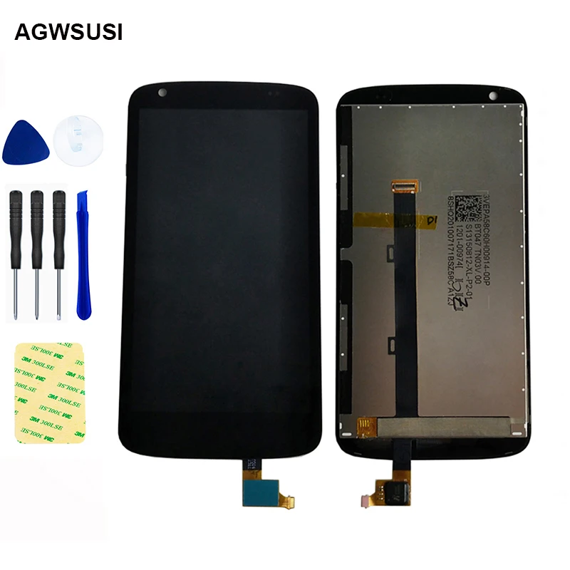 ЖК дисплей для HTC Desire 526 526G модуль монитора + сенсорный экран дигитайзер сенсорная