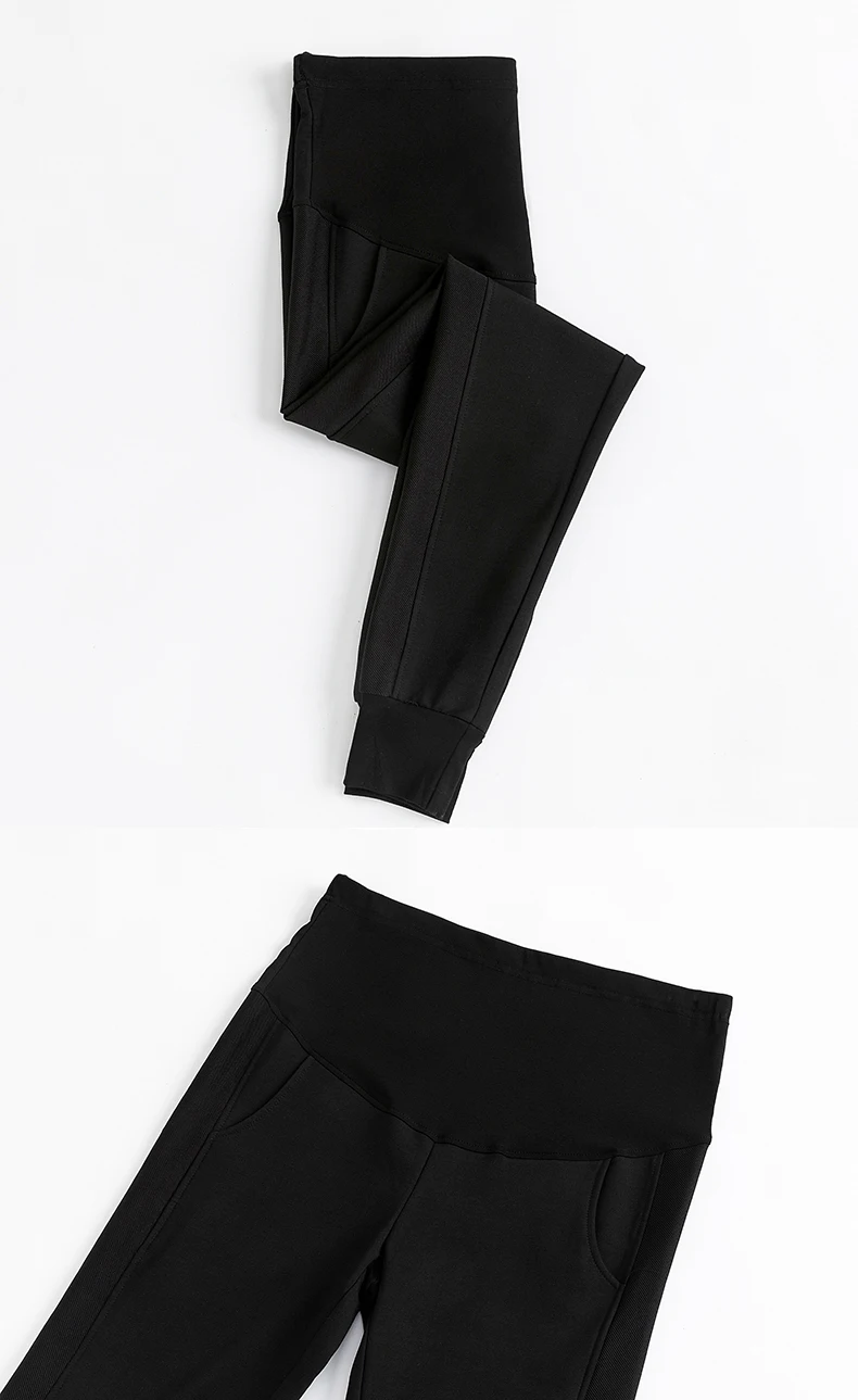 

Pregnant Women Pants Spring And Autumn 2021 New Sports Abdominal Pants Mother Wear Fashion Pregnant Women Thin Pants Trousers