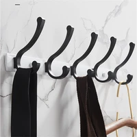 hanger wall hook hat clothes rack coat hook nordic fashion home decor toilet organizer bedroom door double hooks hallway kitchen