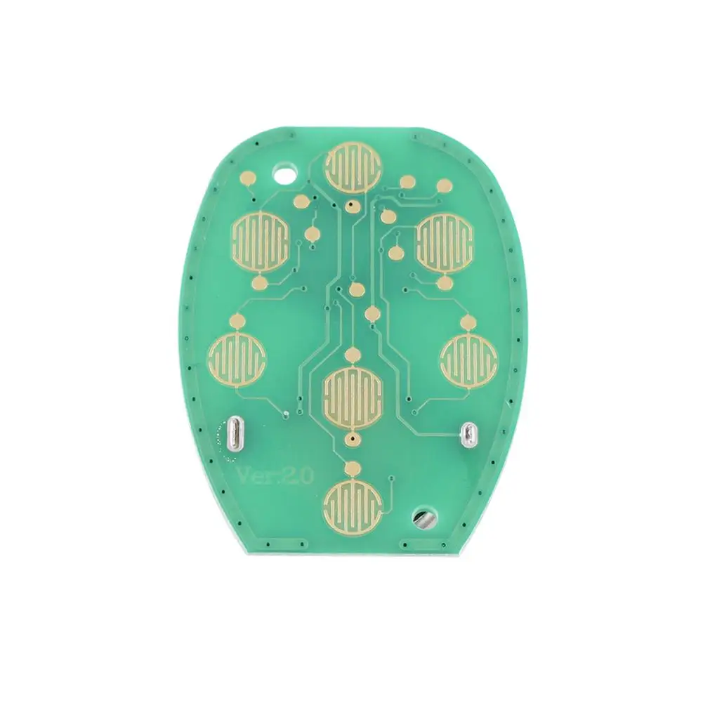 Вход дистанционного ключа 6 кнопок Замена дистанционный ключ брелок от машины