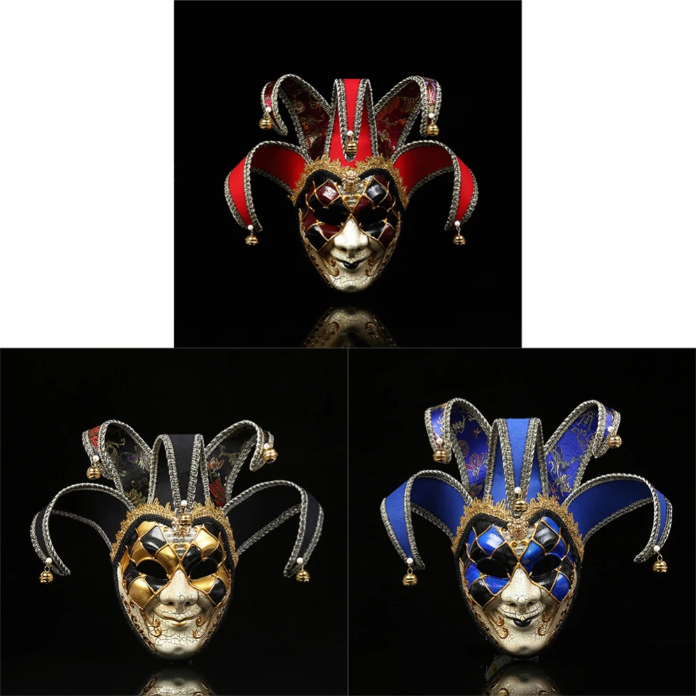 Новый дизайн Рождественский Декор Маскарадная маска клоуна на Хэллоуин карнавал