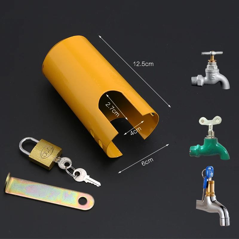Уличный Многофункциональный замок для смесителя защита от кражи садового