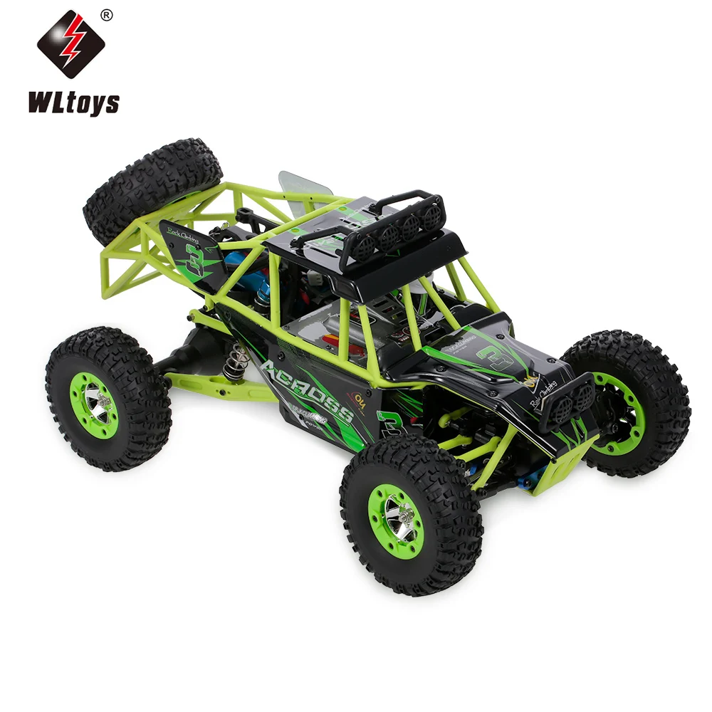 Wltoys 12428 1/12 RC Автомобиль 2,4G 4WD электрический матовый гоночный гусеничный RTR 50 км/ч высокая скорость RC внедорожный автомобиль дистанционного управления автомобиль игрушки