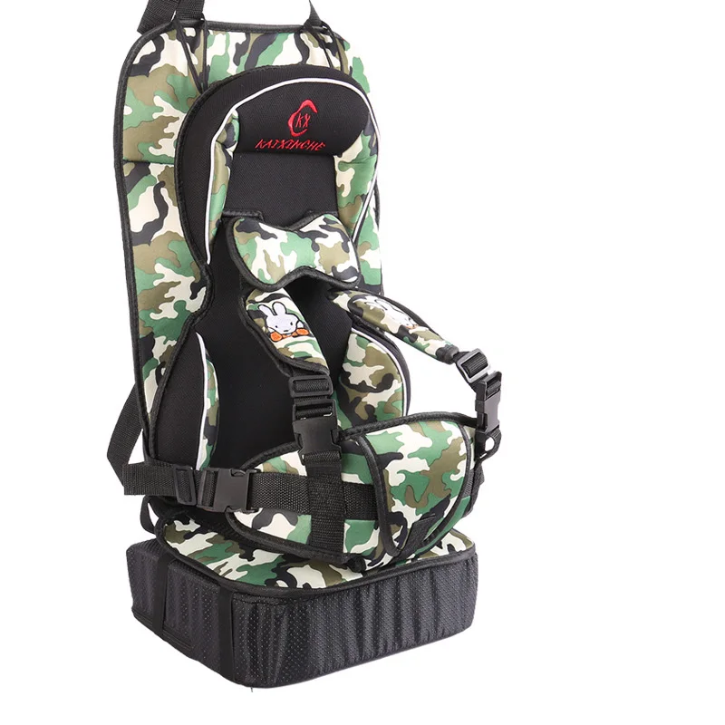 Heightening style Детское безопасное сиденье, портативное, регулируемая, защита, обновленная версия, уплотненная, губчатая коляска, аксессуары для детей, детские сиденья с ремнем - Цвет: Heightening style
