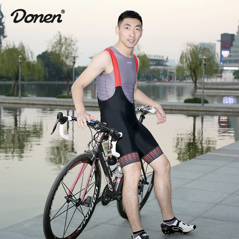 Велосипедные шорты DONEN влагоотводящие ударопрочные гелевая Подушка 5D летние
