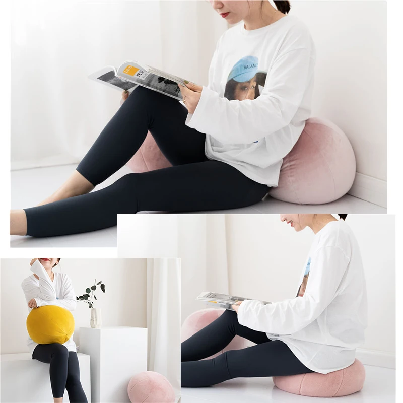 Новая шариковая подушка в скандинавском стиле, декоративная шариковая подушка, украшение для комнаты, мягкая шариковая Подушка, розовая серая подушка для декора комнаты