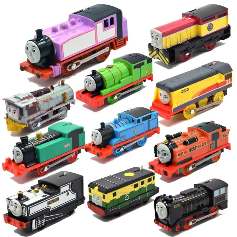 Thomas and friends Flynn Diesel Caitlin Stafford Salty Master Series Train electric Diecast model Toy Children Christmas gift | Игрушки и