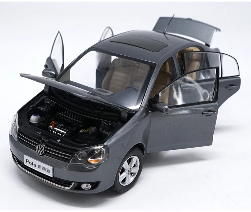 1:18 Высокая тщательная VW POLOSedan сплав модель автомобиля статические металлические модельные автомобили с оригинальной коробкой для коллекционирования подарок
